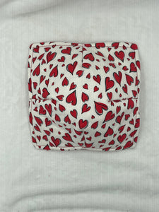 Red Hearts Boho Bowl Cozie