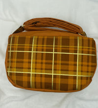 Load image into Gallery viewer, Autumn Plaid Boho Bitty Bag