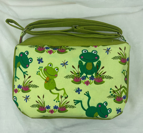 Fun Frogs Boho Bigger Bag