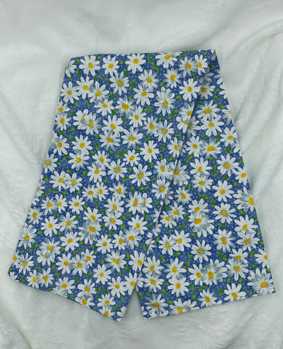 Blue Daisy Slip Cover for Large Boho Rice Bag