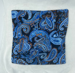 Blue Paisley Plate Cozie