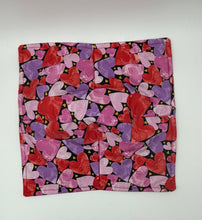 Load image into Gallery viewer, Colourful Hearts Boho Plate Cozie