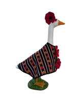 Load image into Gallery viewer, Remembrance Day Red/orange Poppy Porch Goose Cape