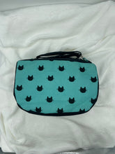 Load image into Gallery viewer, Teal Cat Boho Bitty Bag