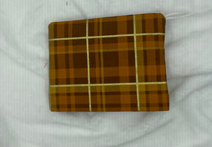 Autumn Plaid Boho Go Pouch