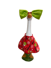 Load image into Gallery viewer, Merry Grinchmas Porch Goose Outfit