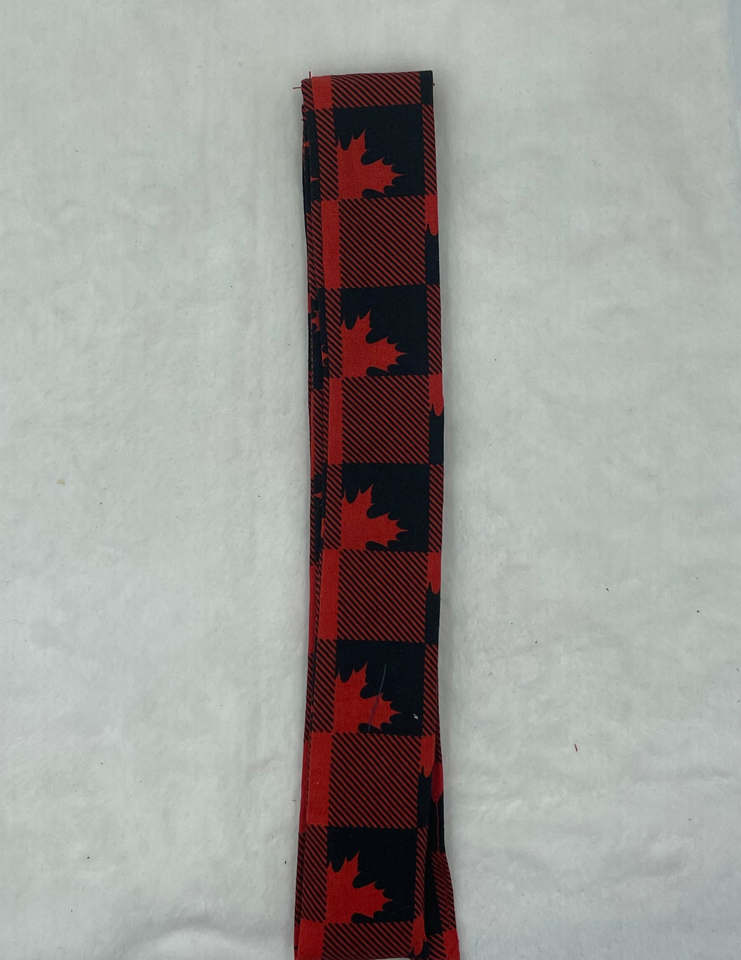 Canada Plaid Collar Cooler
