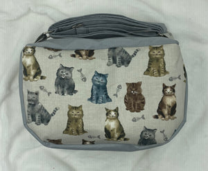 Multi Cat Boho Bitty Bag