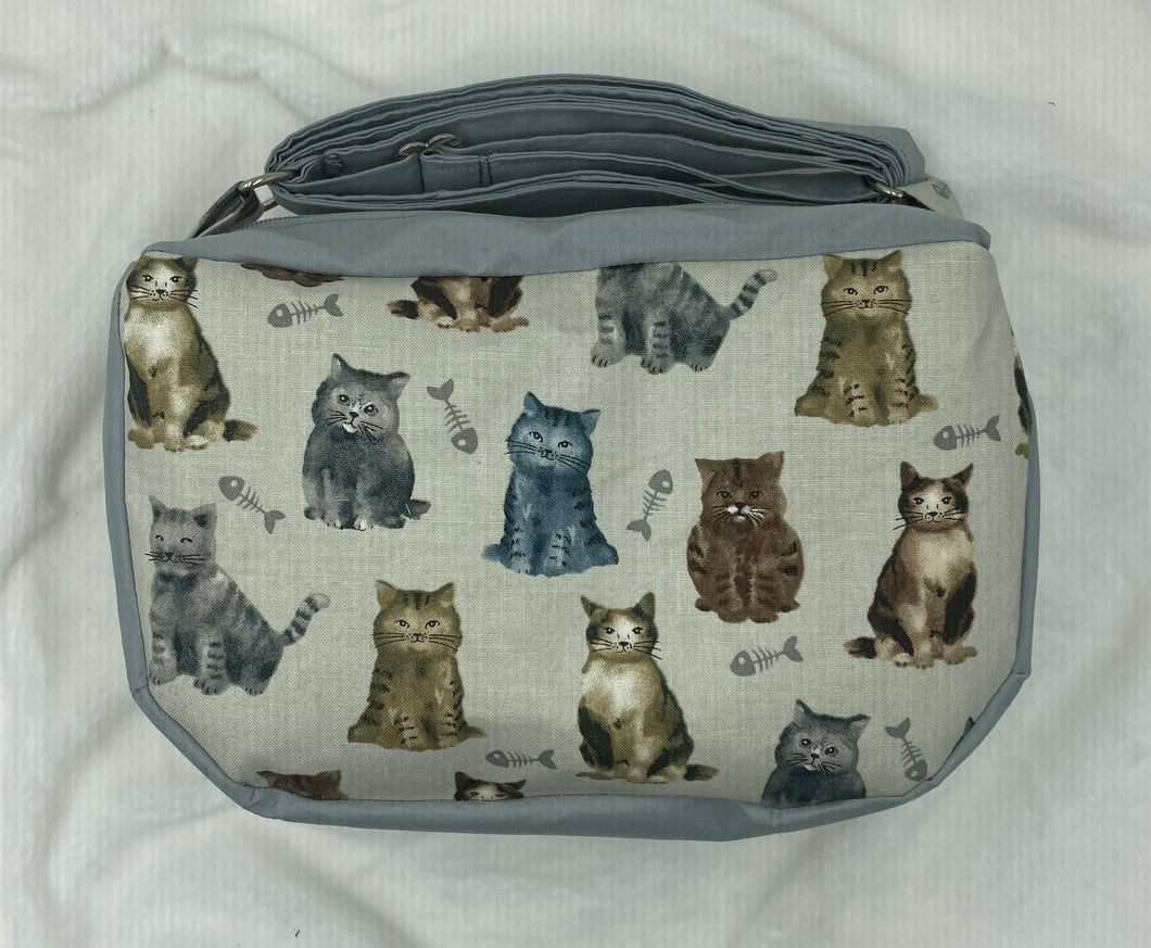 Multi Cat Boho Bitty Bag