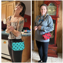 Load image into Gallery viewer, Green Trash Panda Boho Bitty Bag
