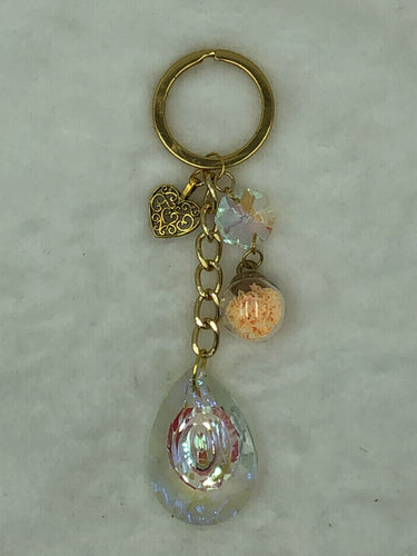 Crystal Treasure Suncatcher Keychain