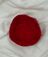 Load image into Gallery viewer, Red Paisley Boho Soft Bowl