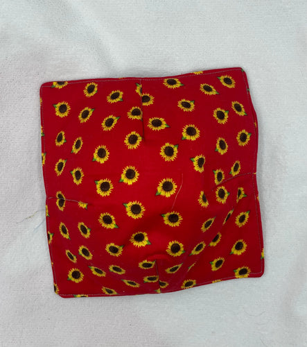Red Sunflower Boho Bowl Cozie