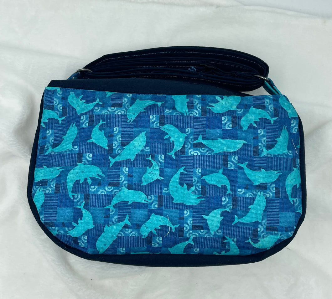 Dolphin Boho Bitty Bag