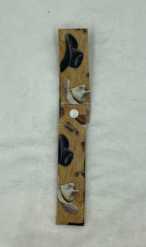 Western Collar Cooler with snap closure
