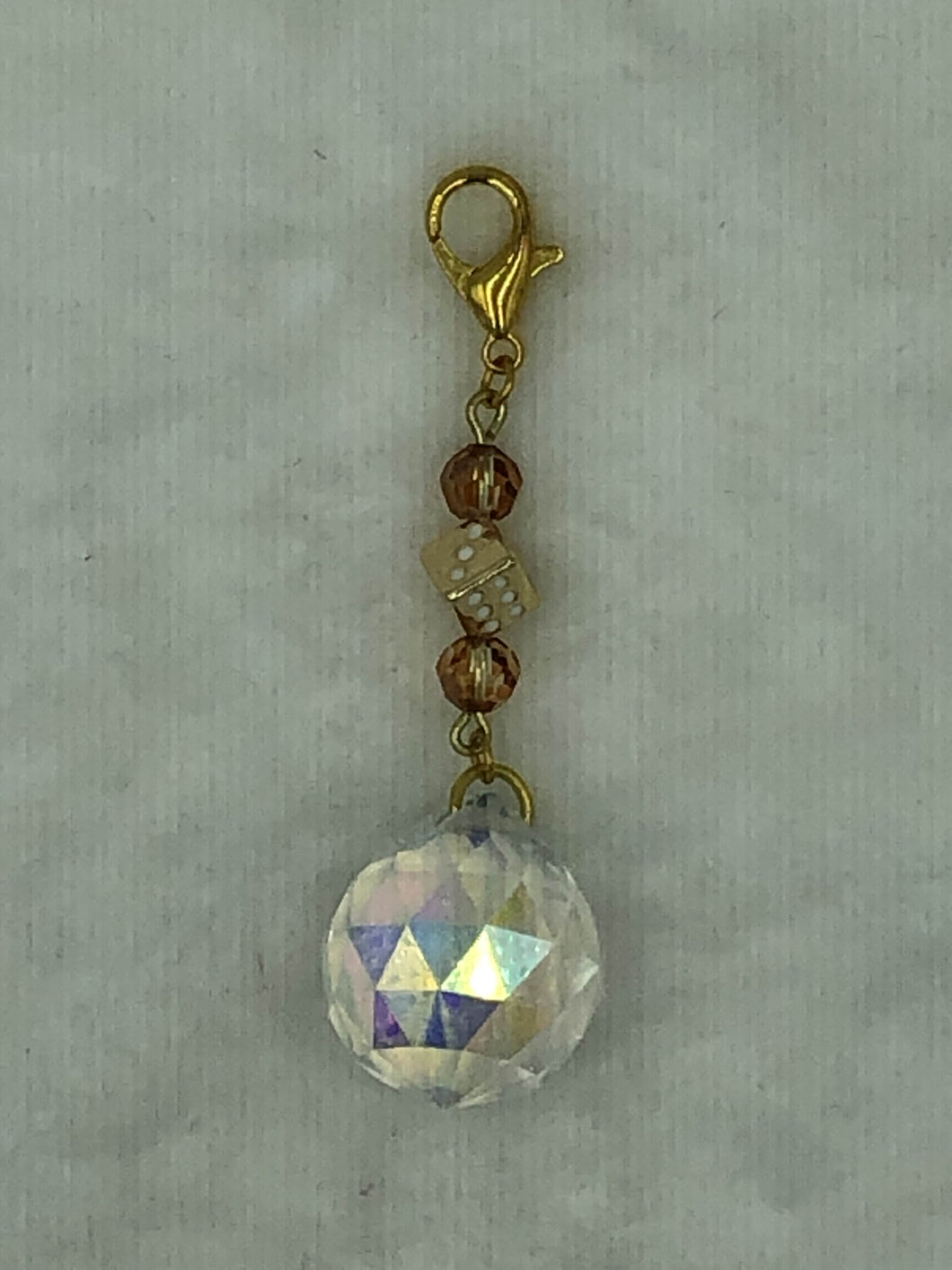 Diamond Roll Suncatcher Charm