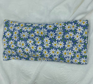 Blue Daisy Slip Cover for Small Boho Rice Bag