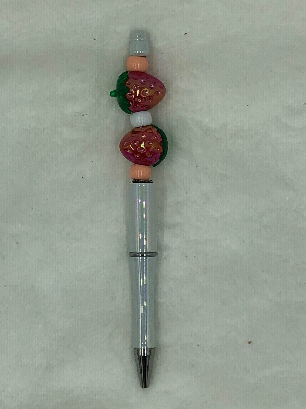 Berry Sweet Boho Beaded Pen