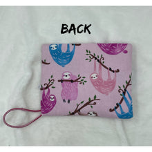 Load image into Gallery viewer, Pink Sloth Boho Go Pouch
