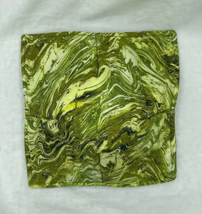 Green Swirl Large Bowl Cozie