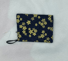 Load image into Gallery viewer, Gold Flower Boho Go Pouch