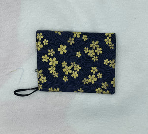 Gold Flower Boho Go Pouch