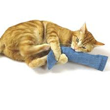 Load image into Gallery viewer, Large Caterpillar Boho Kitty Kicker with catnip