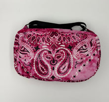 Load image into Gallery viewer, Pink Bandana Boho Bitty Bag