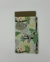 Load image into Gallery viewer, Lazy Sloth Boho Glasses Case