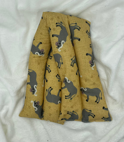 Water Buffalo Large Boho Rice Bag