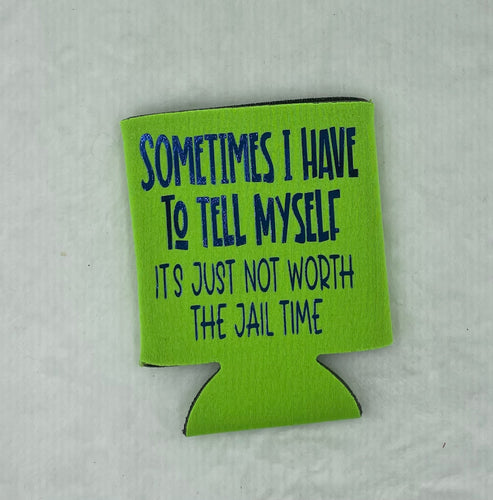 Green Can Koozie (jail time)