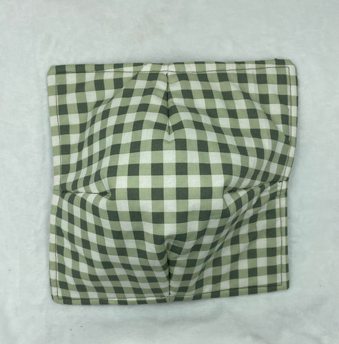 Sage Plaid Large Bowl Cozie