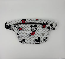 Load image into Gallery viewer, White Mouse Boho Mini Belt Bag