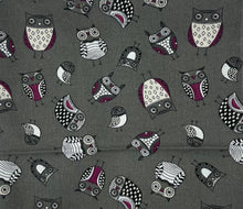 Load image into Gallery viewer, Patchwork Owl Boho Bowl Cozie