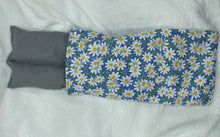 Load image into Gallery viewer, Blue Daisy Slip Cover for Small Boho Rice Bag
