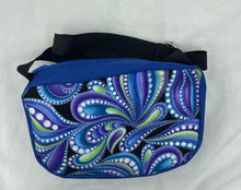 Load image into Gallery viewer, Blue Abstract Boho Multi Bag