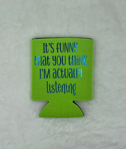 Green Can Koozie (listening)