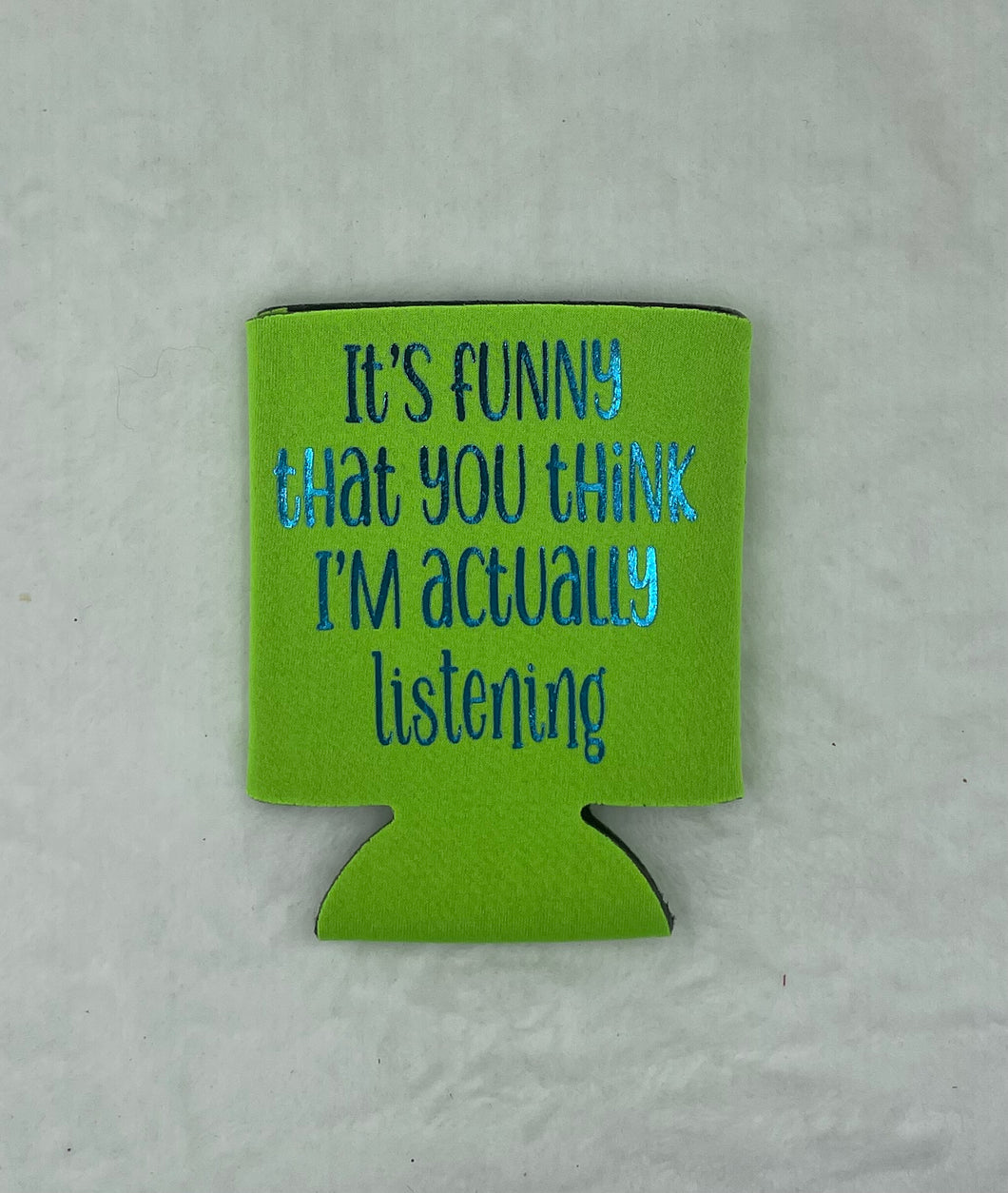 Green Can Koozie (listening)