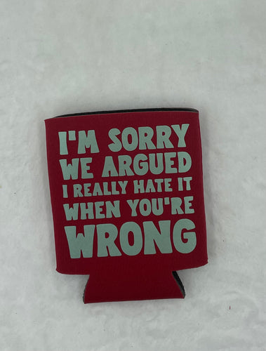 Red Can Koozie (I’m Sorry)