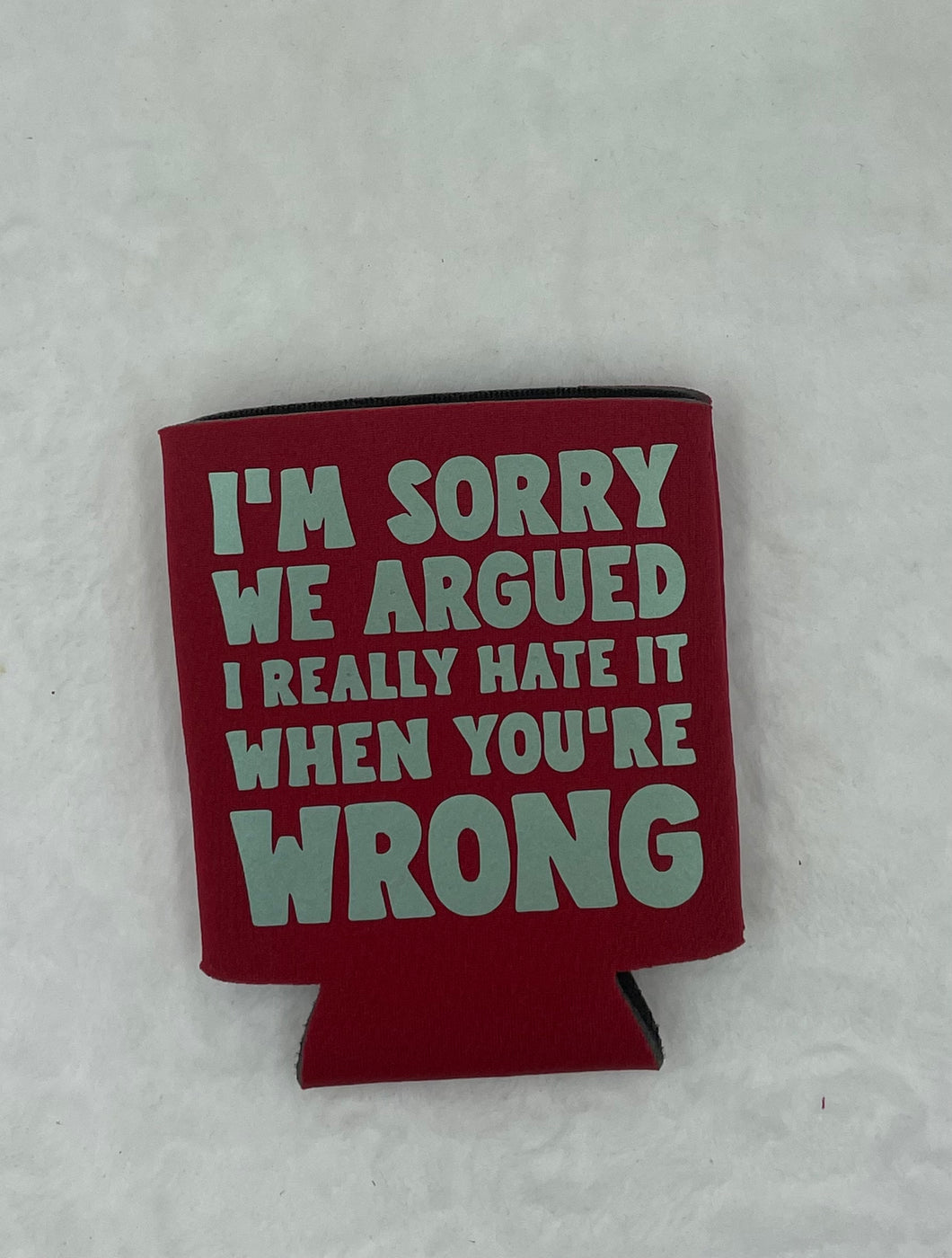 Red Can Koozie (I’m Sorry)