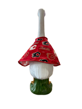 Load image into Gallery viewer, Red Hockey Porch Goose Cape