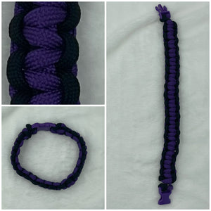 Purple Paracord bracelet