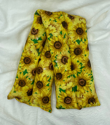 Sunflower Large Boho Rice Bag